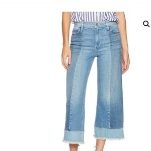 Joe’s The Cheryl high rise wide leg crop jeans